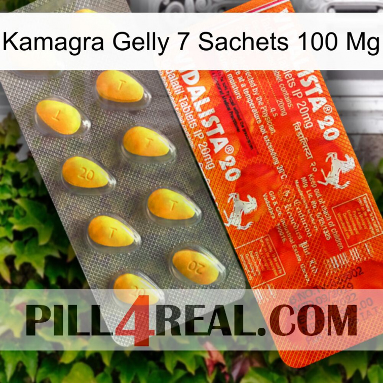 Kamagra Gelly 7 Sachets 100 Mg new01